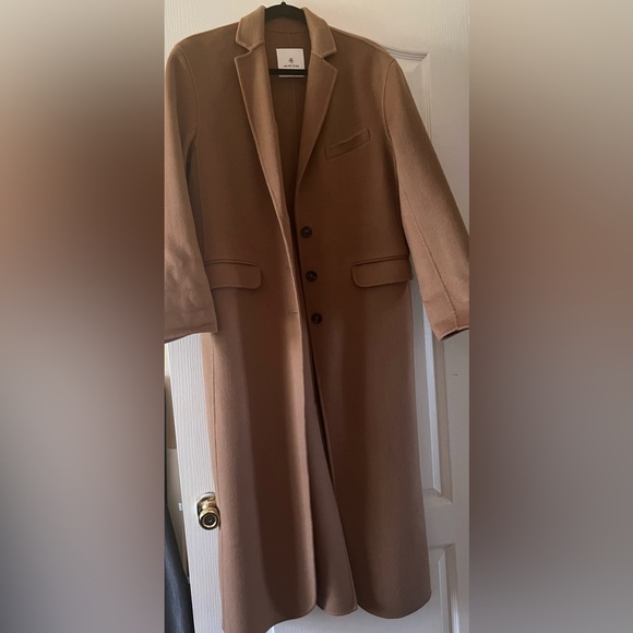 Anine Bing Cashmere Blend Quinn Coat - Picture 8 of 15